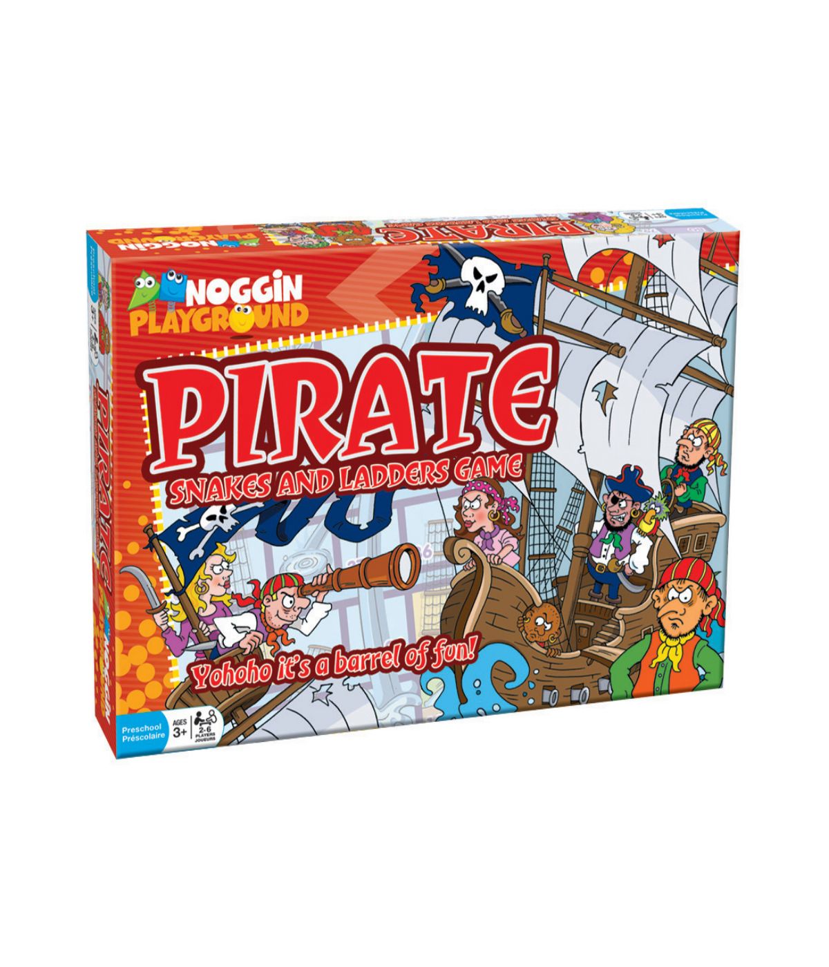  Pirate Snakes and Ladders Game Multi - Multi - Bonton