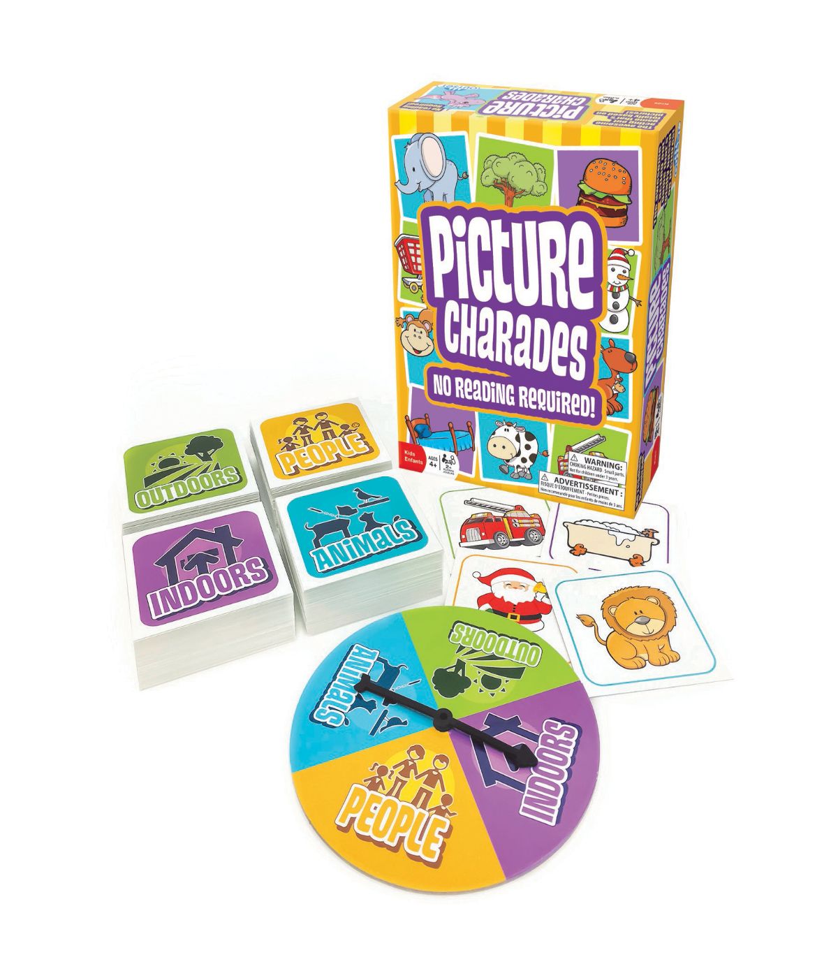  Picture Charades - No Reading Required! Multi - Multi - Bonton