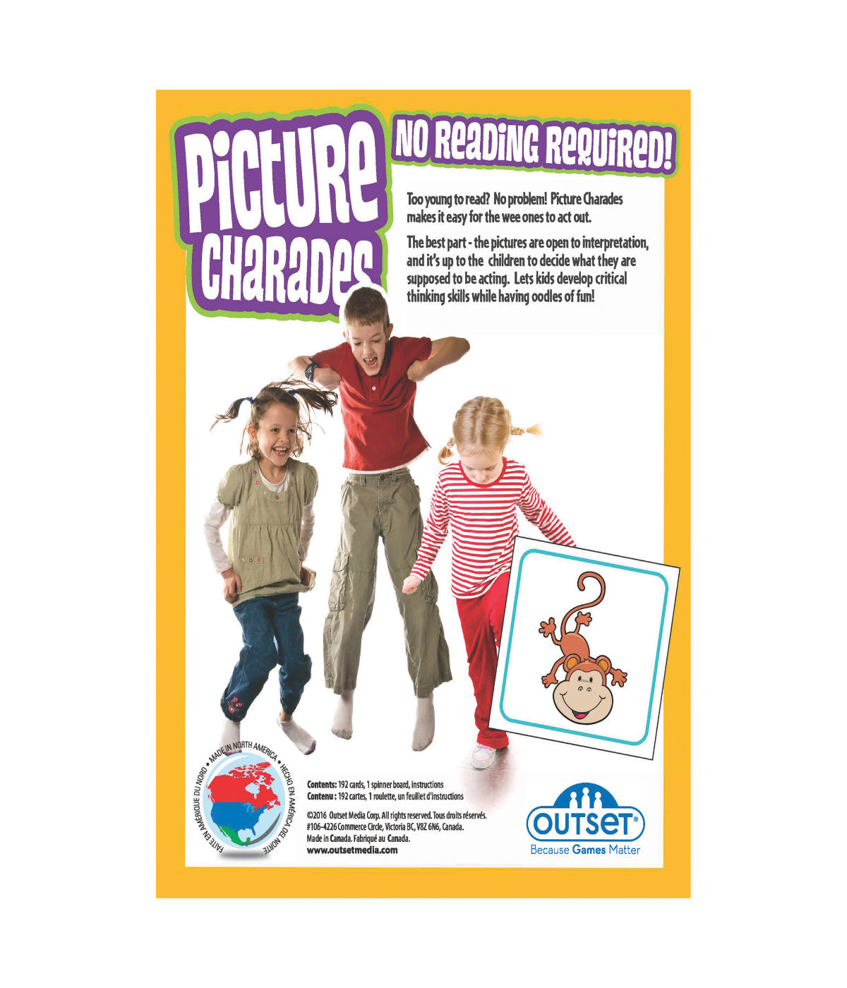  Picture Charades - No Reading Required! Multi - Multi - Bonton