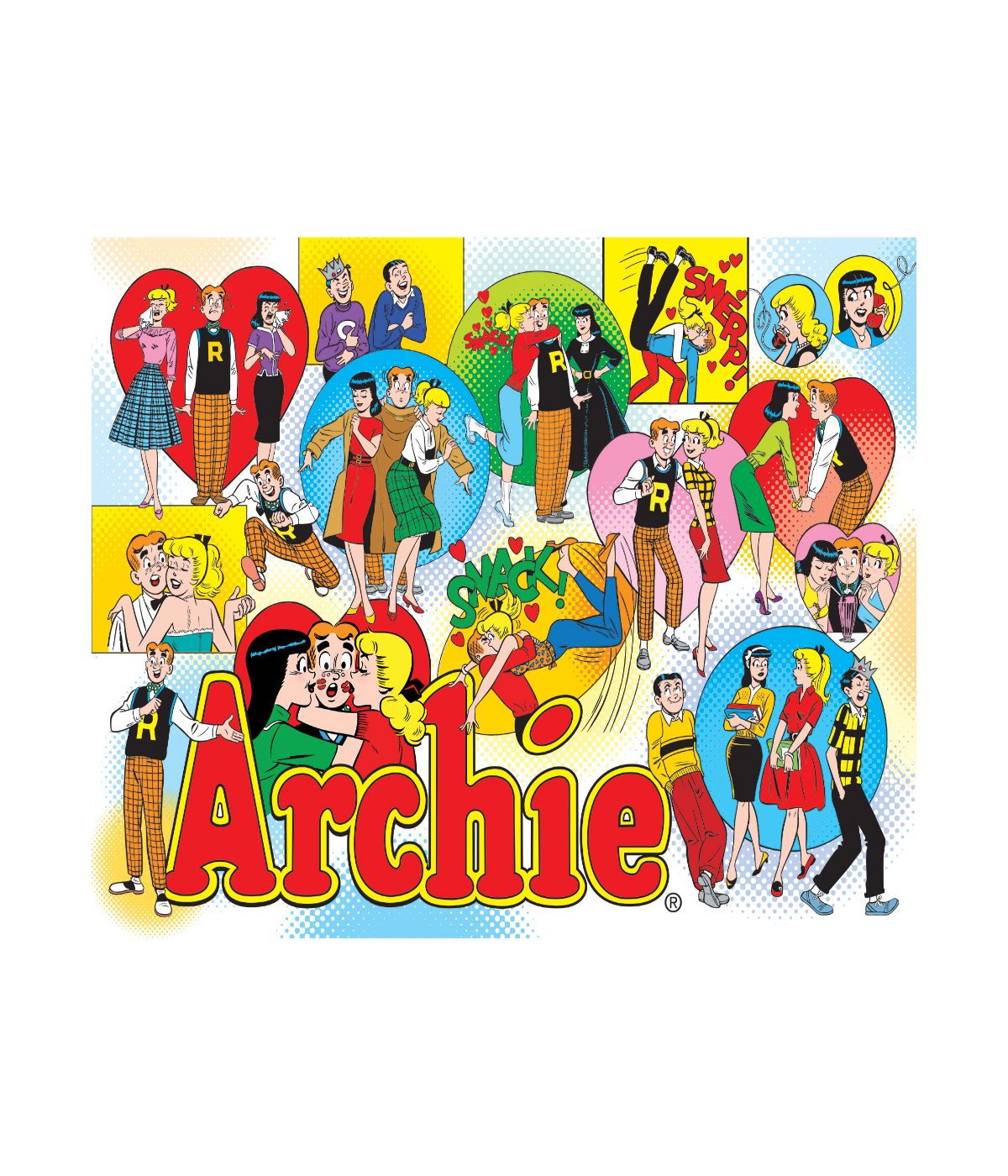  Archie Comics - Classic Archie Puzzle: 1000 Pcs Multi - Multi - Bonton