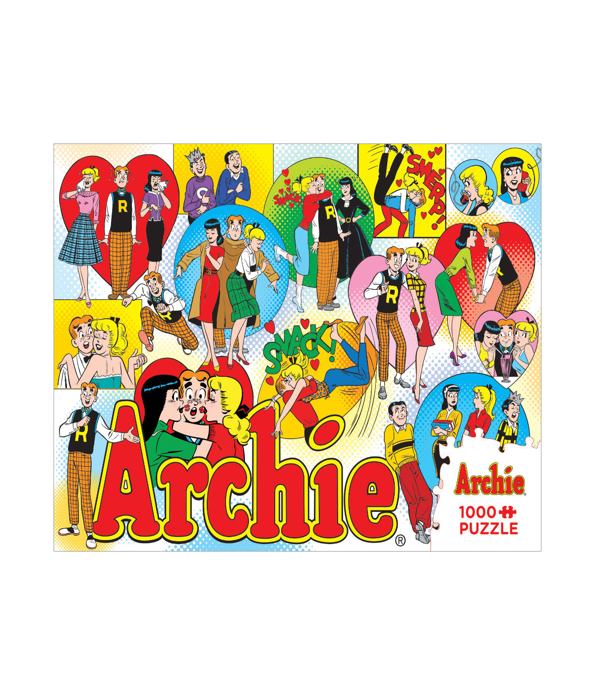  Archie Comics - Classic Archie Puzzle: 1000 Pcs Multi - Multi - Bonton