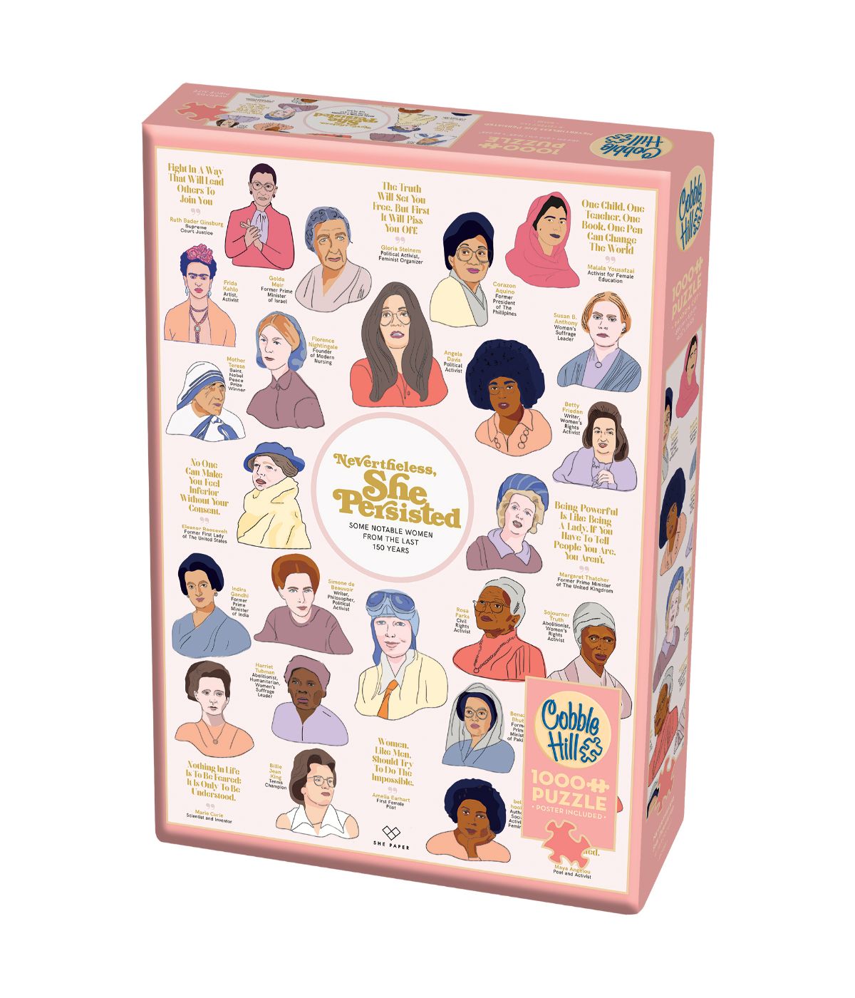  Nevertheless, She Persisted Puzzle: 1000 Pcs Multi - Multi - Bonton