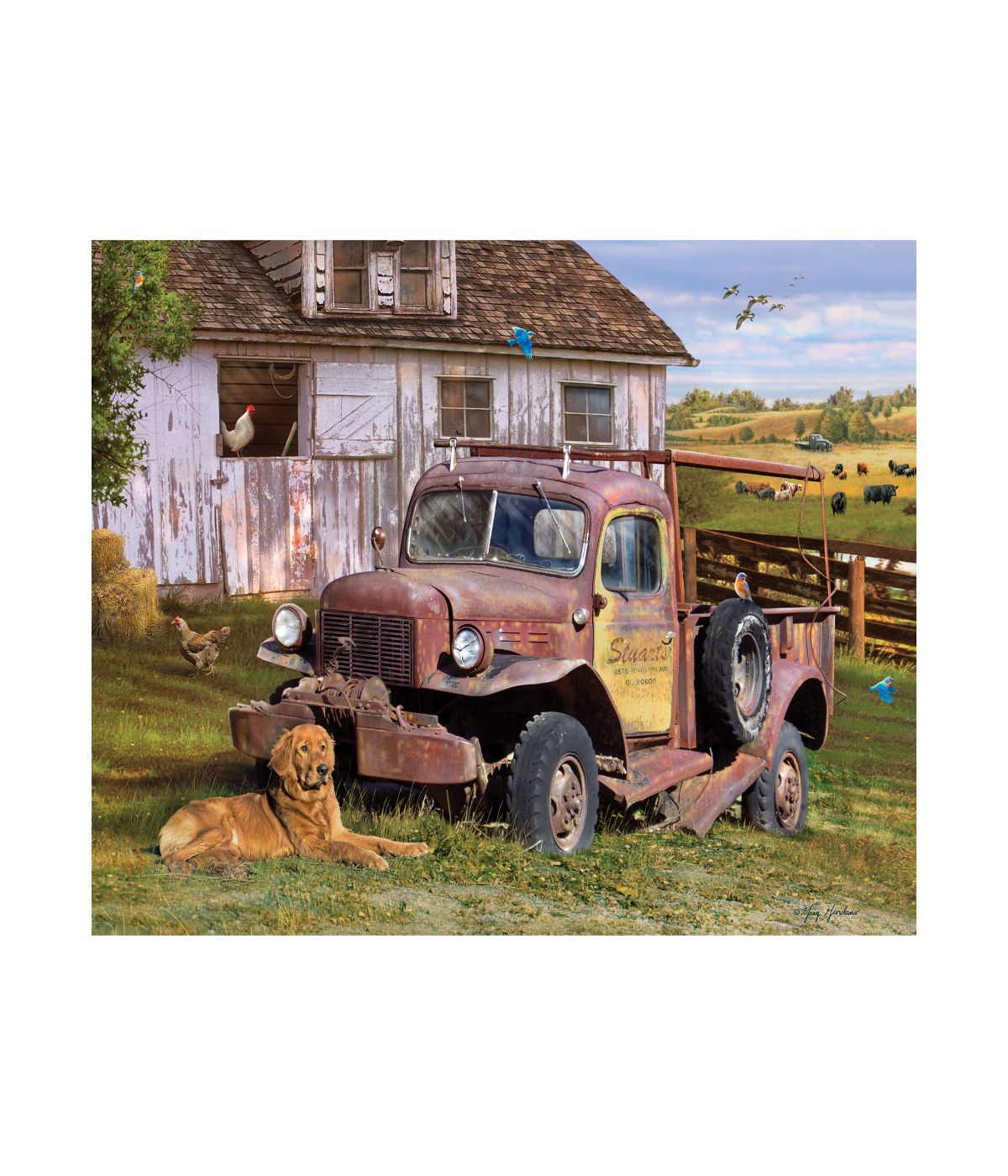  Summer Truck Puzzle: 1000 Pcs Multi - Multi - Bonton