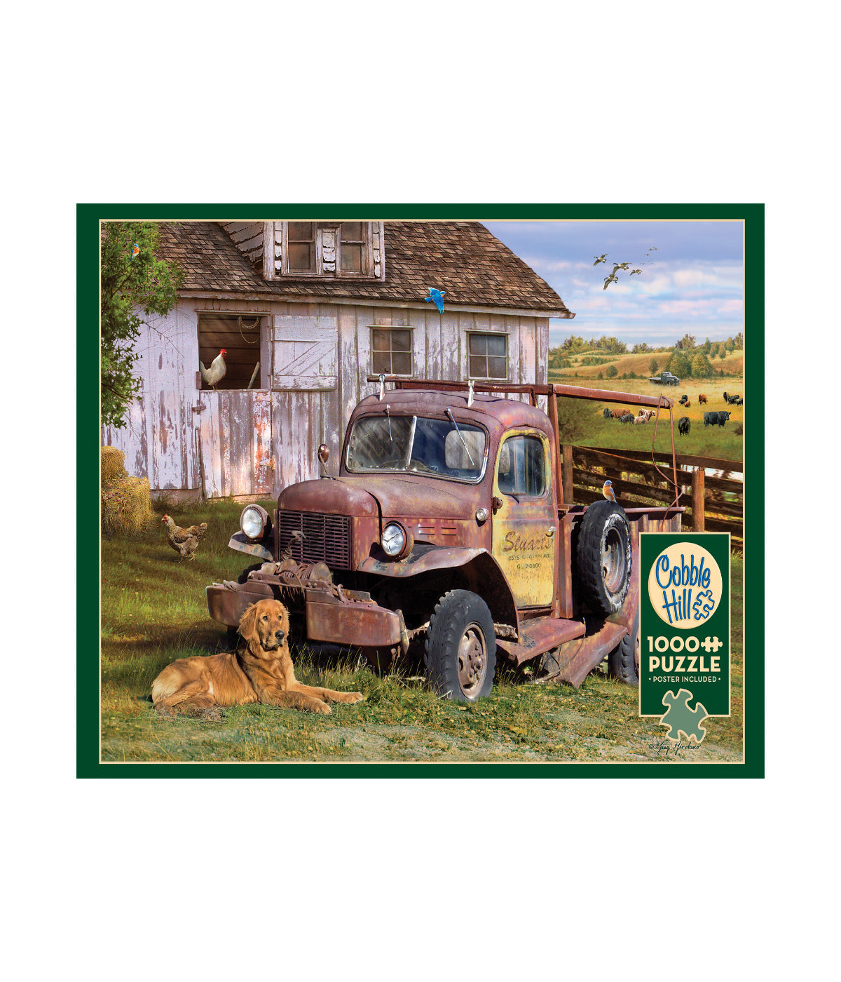  Summer Truck Puzzle: 1000 Pcs Multi - Multi - Bonton