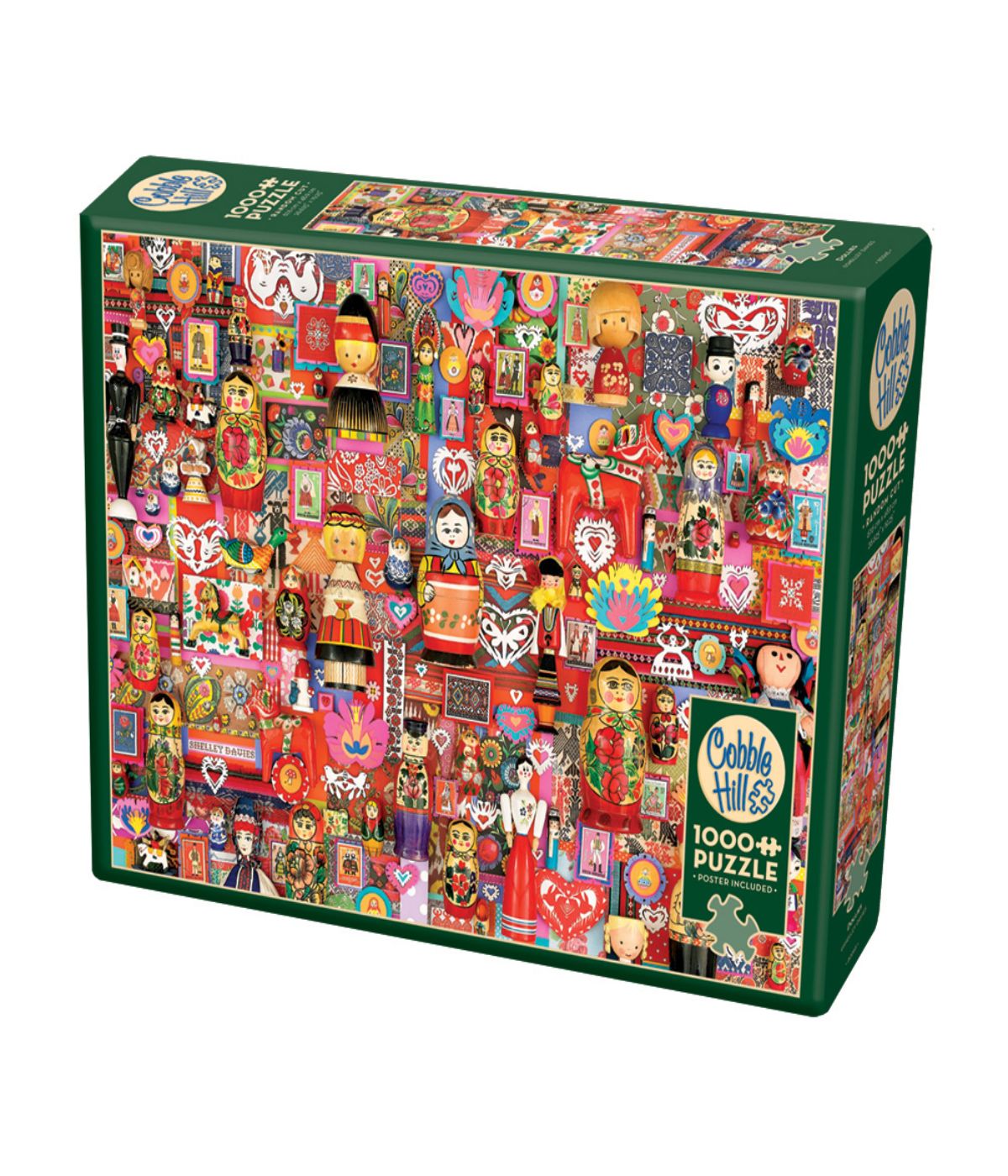  Shelley Davies - Dollies Puzzle: 1000 Pcs Multi - Multi - Bonton