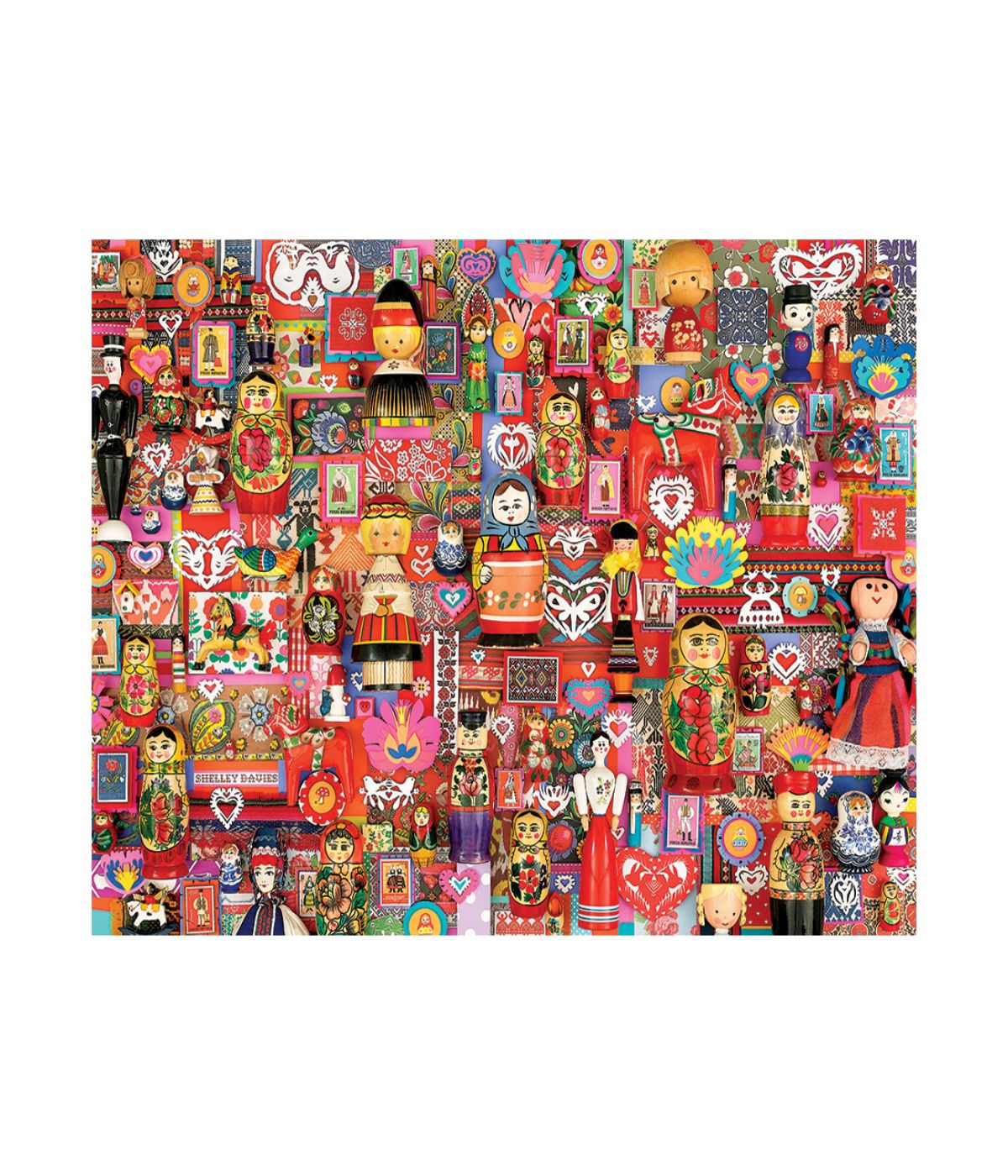  Shelley Davies - Dollies Puzzle: 1000 Pcs Multi - Multi - Bonton