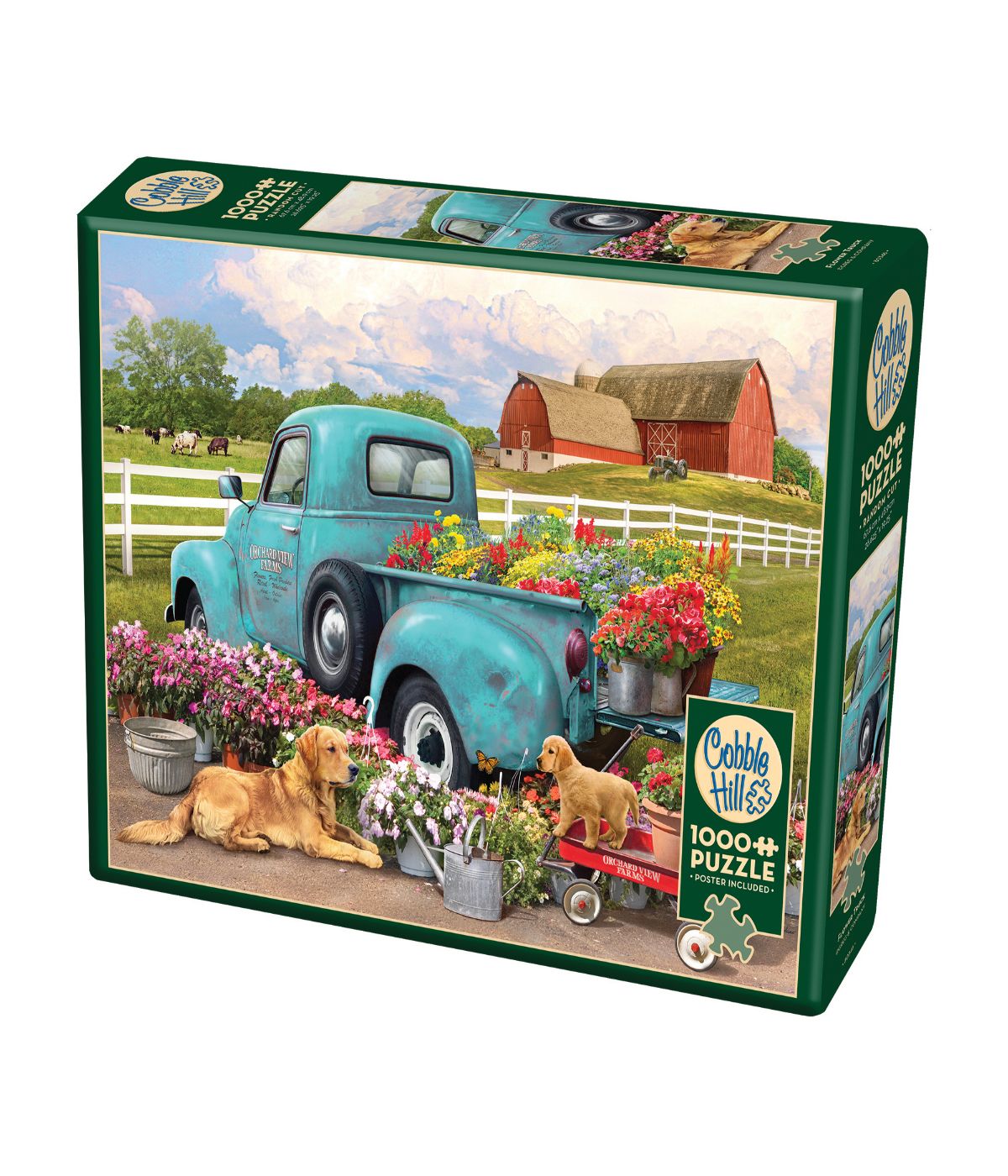  Greg Giordano - Flower Truck Puzzle: 1000 Pcs Multi - Multi - Bonton