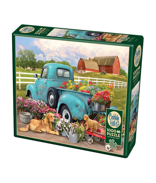 Greg Giordano - Flower Truck Puzzle: 1000 Pcs Multi