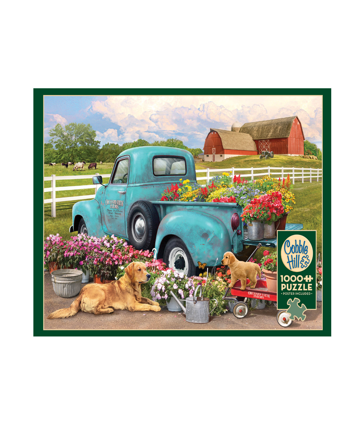  Greg Giordano - Flower Truck Puzzle: 1000 Pcs Multi - Multi - Bonton