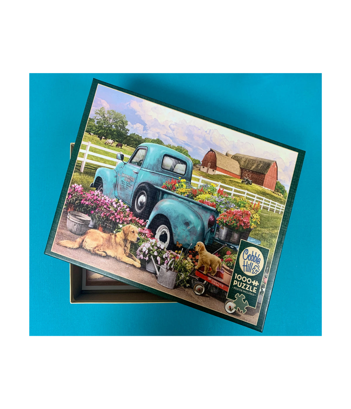  Greg Giordano - Flower Truck Puzzle: 1000 Pcs Multi - Multi - Bonton