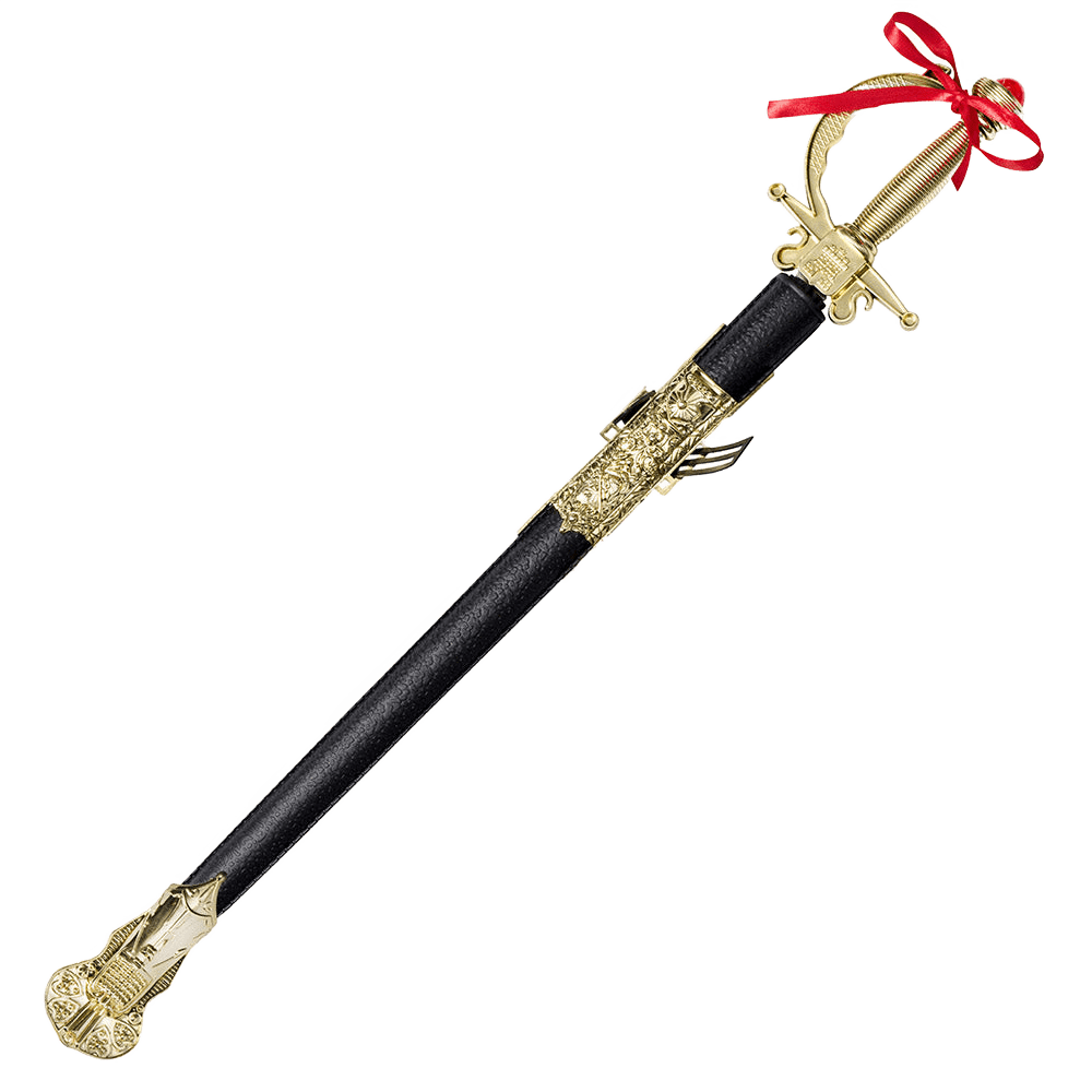  Dress Up America Ornate Toy Sword and Sheath by Dress Up America - Default Title - Bonton