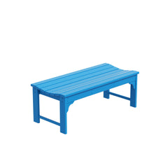 Laguna Garden 48" Backless Bench