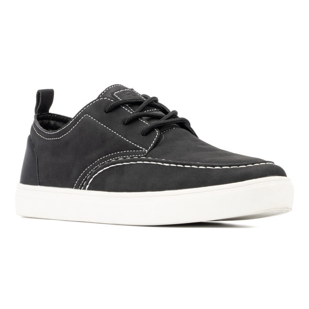  Reserved Footwear New York New York Kono Men's Boat Shoe - Black - Bonton