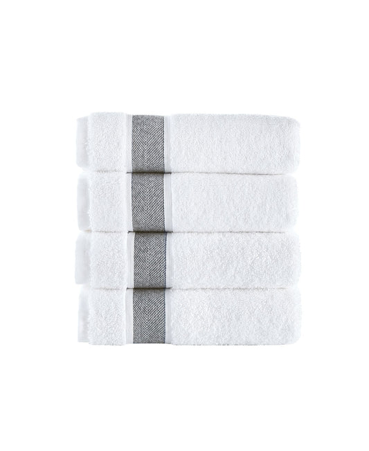 Ottoman Rolls 4 Piece Hand Towel Set