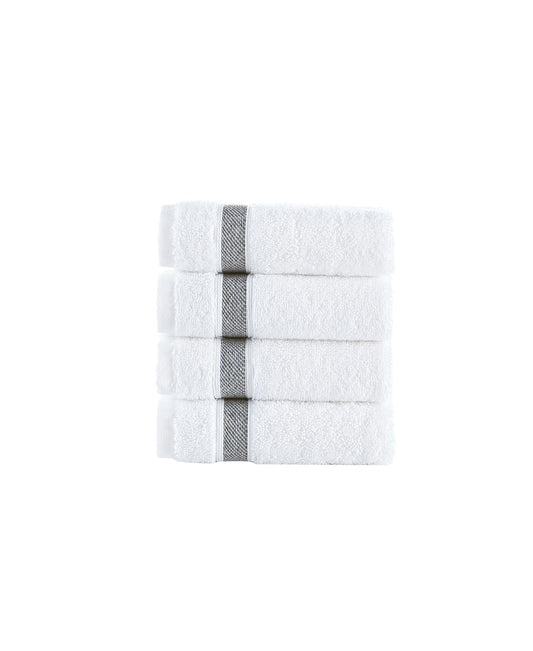 Ottoman Rolls 4 Piece Wash Towel Set