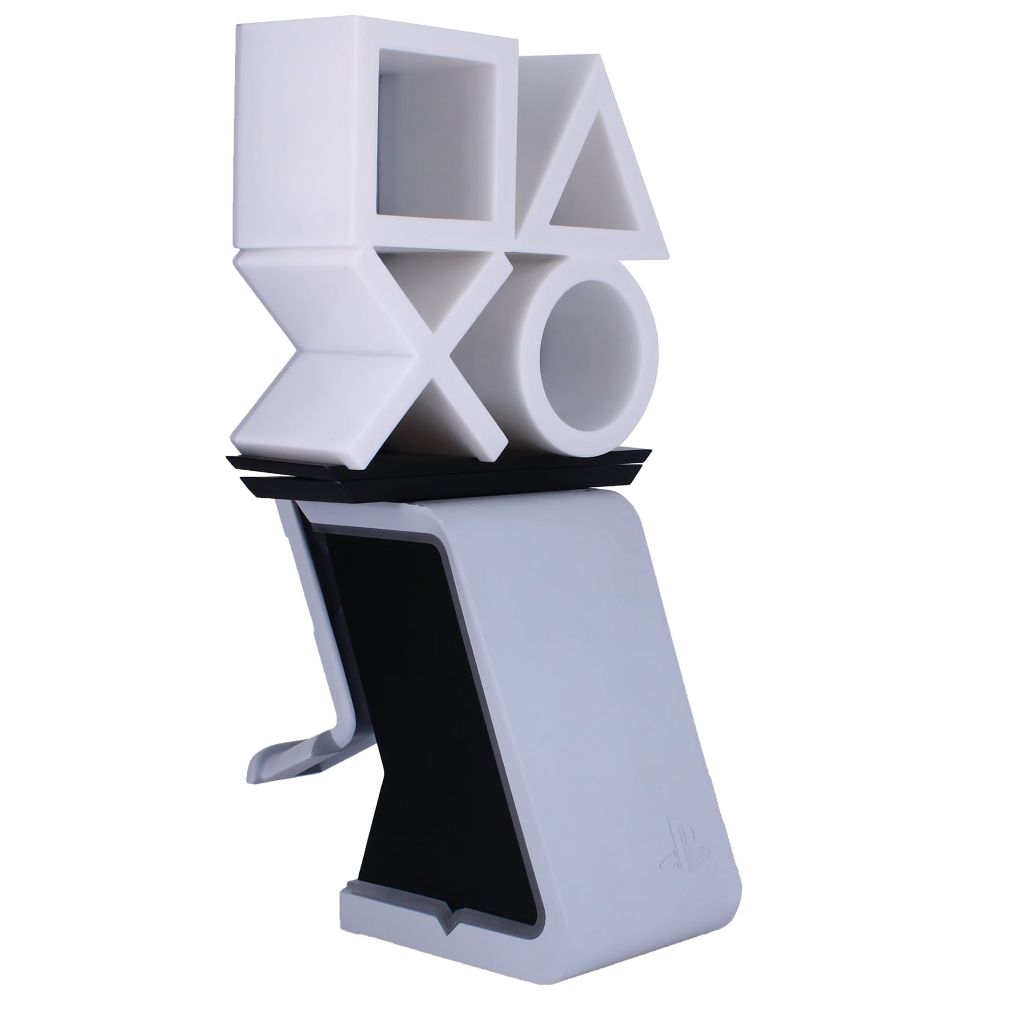  Exquisite Gaming LED IKONS PlayStation Logo Charging Phone & Controller Stand - Multi - Bonton