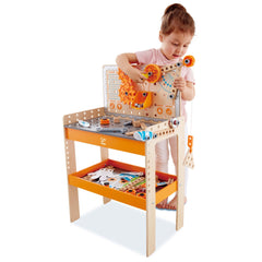 Hape Junior Inventor Deluxe Scientific Workbench, 79 Pieces