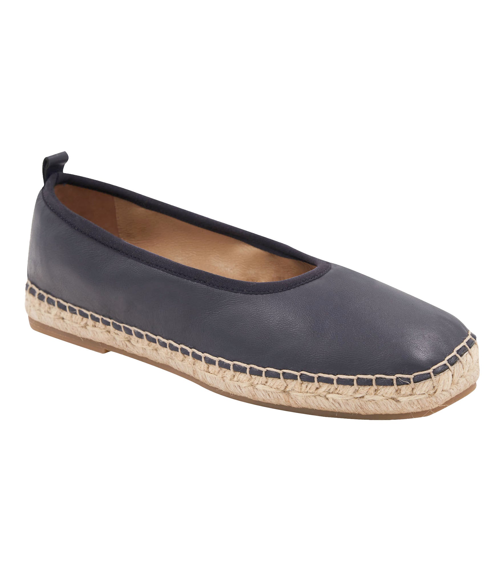  Andre Assous Geneva Flat Espadrille - Navy - Bonton