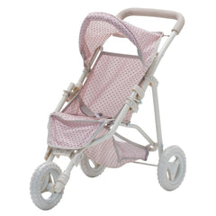 Olivia's Little World - Polka Dots Princess Baby Doll Jogging Stroller