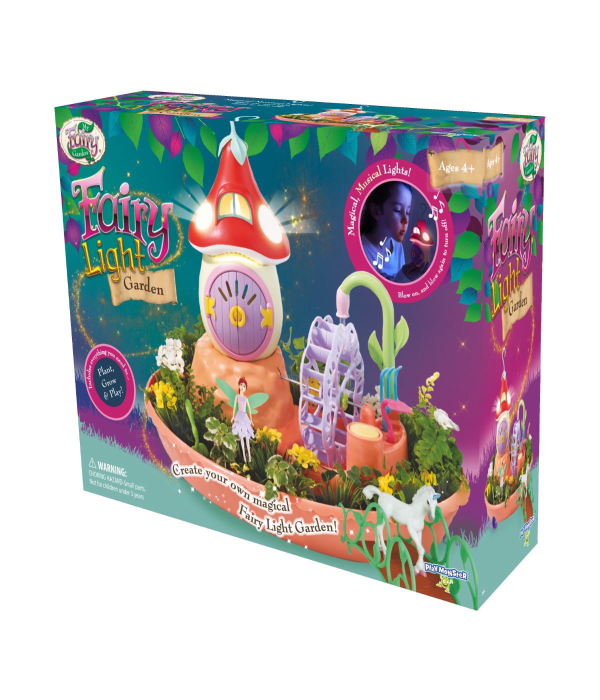  My Fairy Garden - Fairy Light Garden Multi - Multi - Bonton