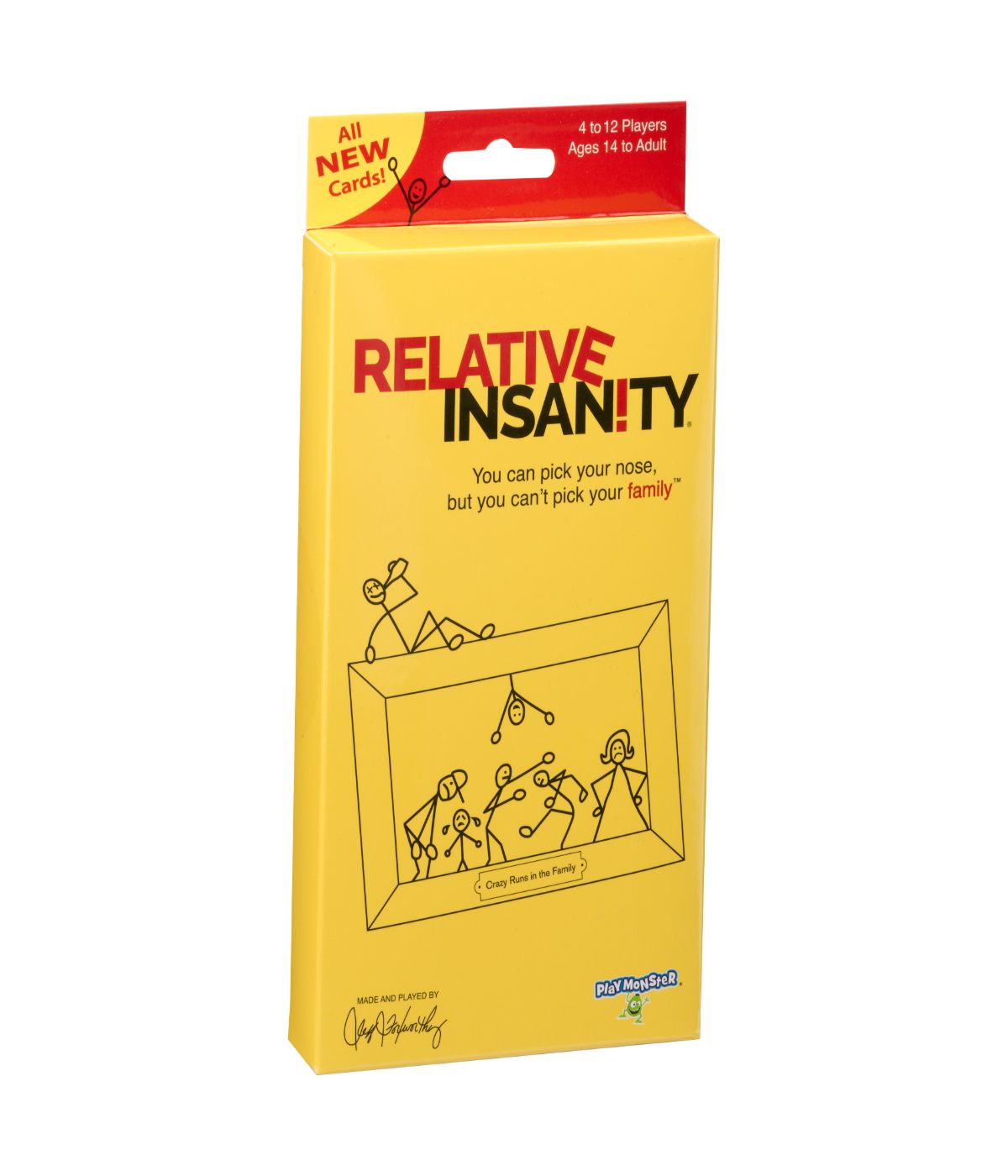  Relative Insanity Card Game Multi - Multi - Bonton