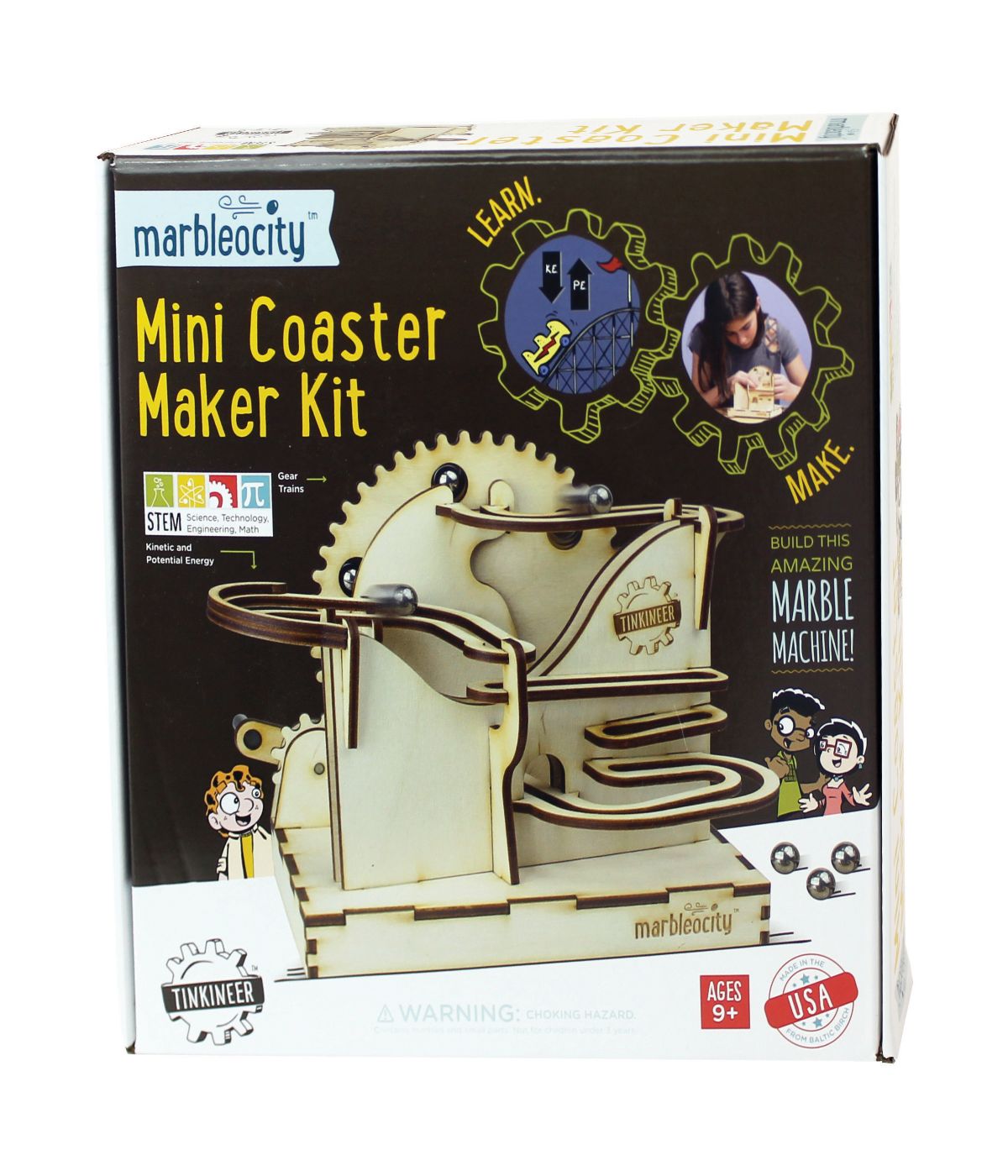  Marbleocity - Mini Coaster Maker Kit Multi - Multi - Bonton