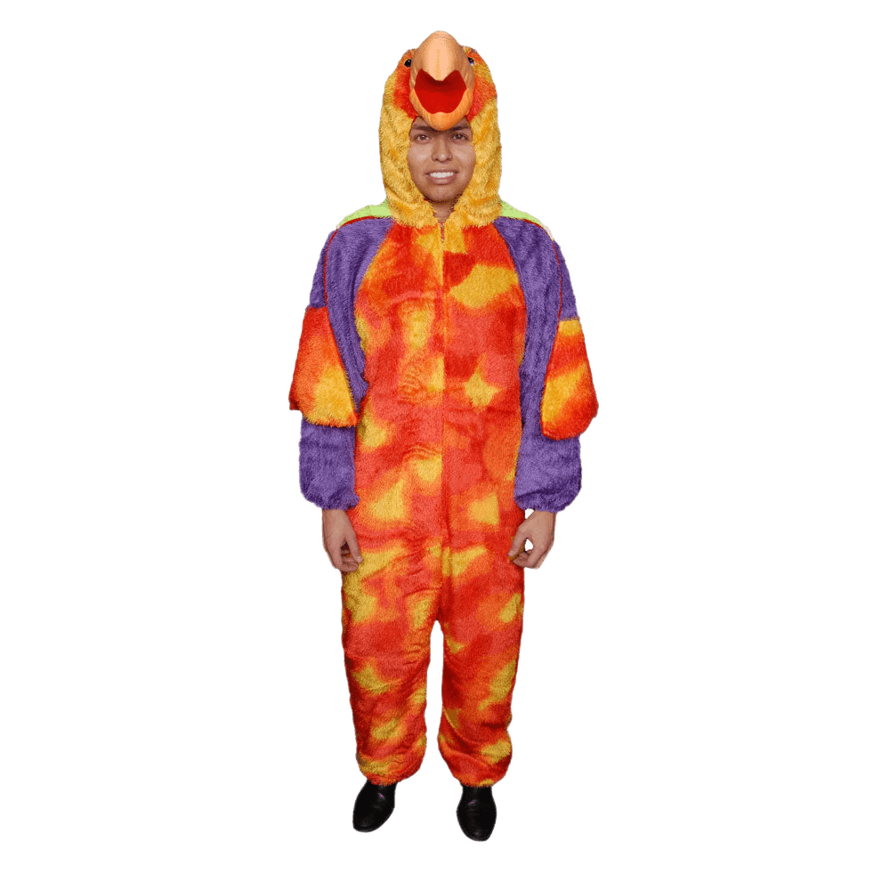  Dress Up America Parrot Costume - Adults by Dress Up America - Default Title - Bonton