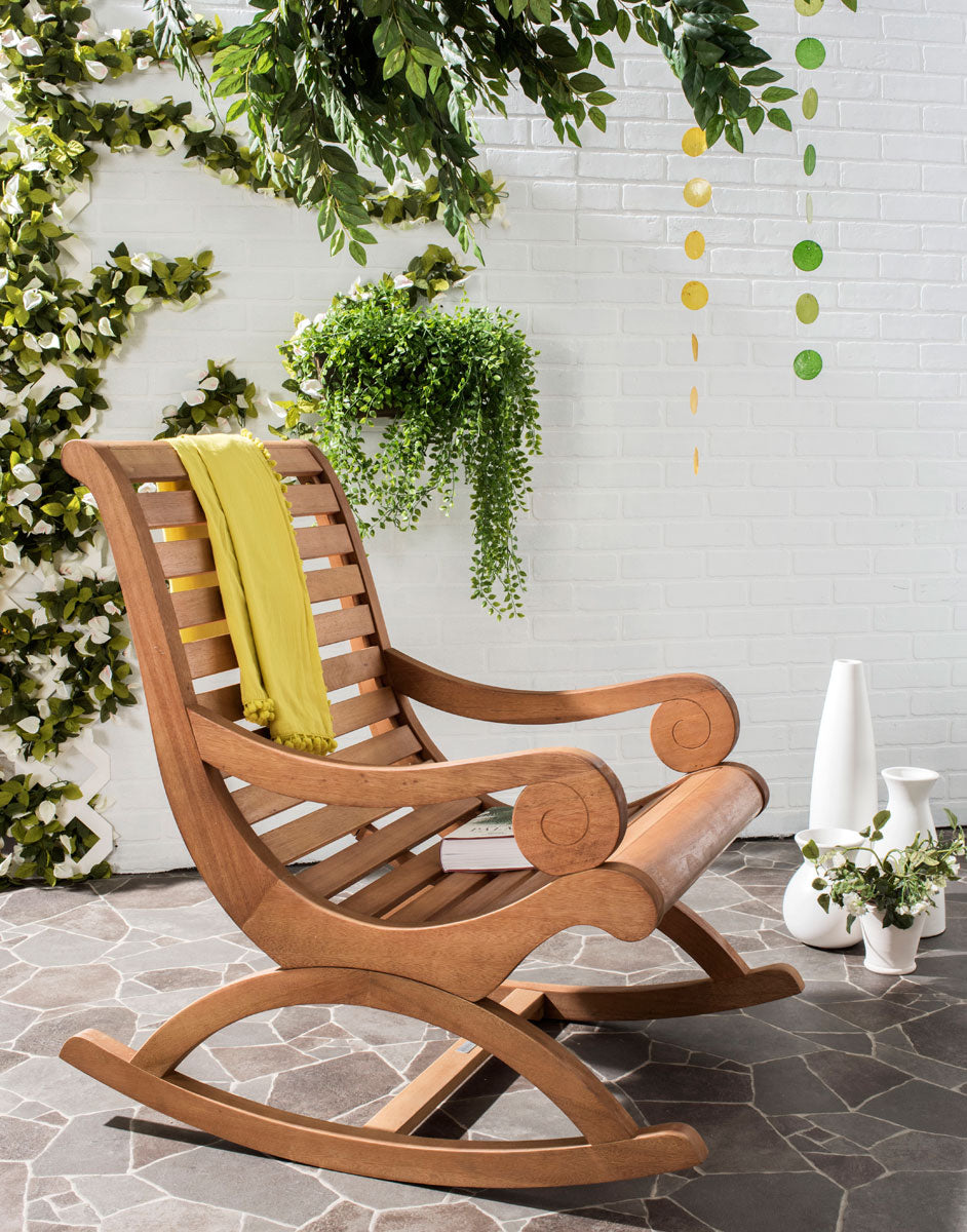  Safavieh Sonora Rocking Chair - Natural - Bonton