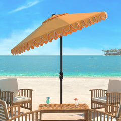 Elegant UV Resistant Valance Auto Tilt Umbrella