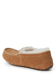 Fireside by Women's Mel Water Resistant Indoor/Outdoor Shearling Moccasin Slipper