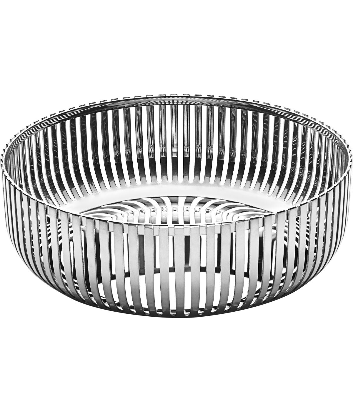  Alessi Pierre Charpin Fruit Bowl - Silver - Bonton