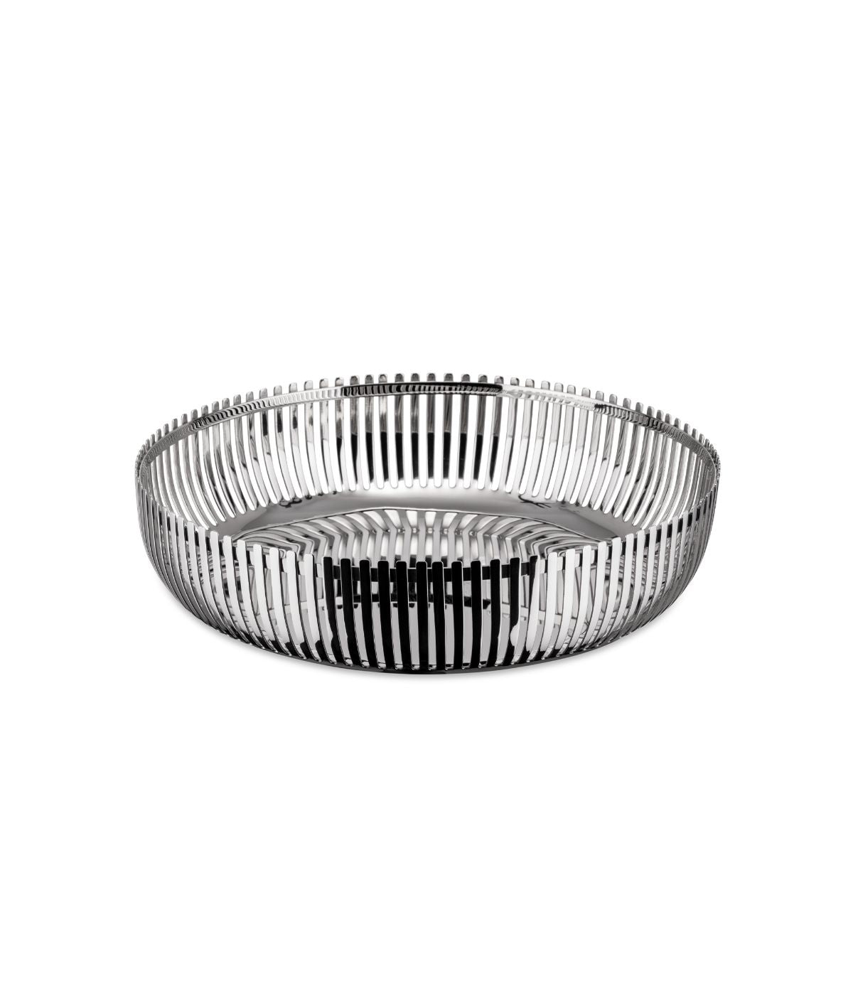  Alessi Pierre Charpin Fruit Bowl - Silver - Bonton