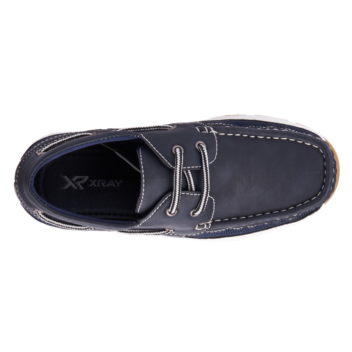  Xray Footwear Erwin Boy's Toddler Boat Shoe - Navy - Bonton