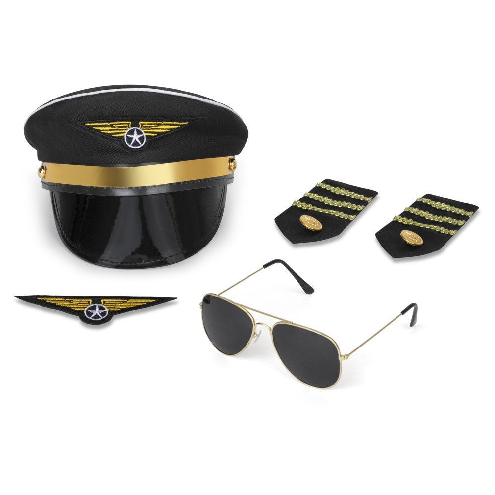  Dress Up America Pilot Accessory Costume Set by Dress Up America - Kids - Bonton