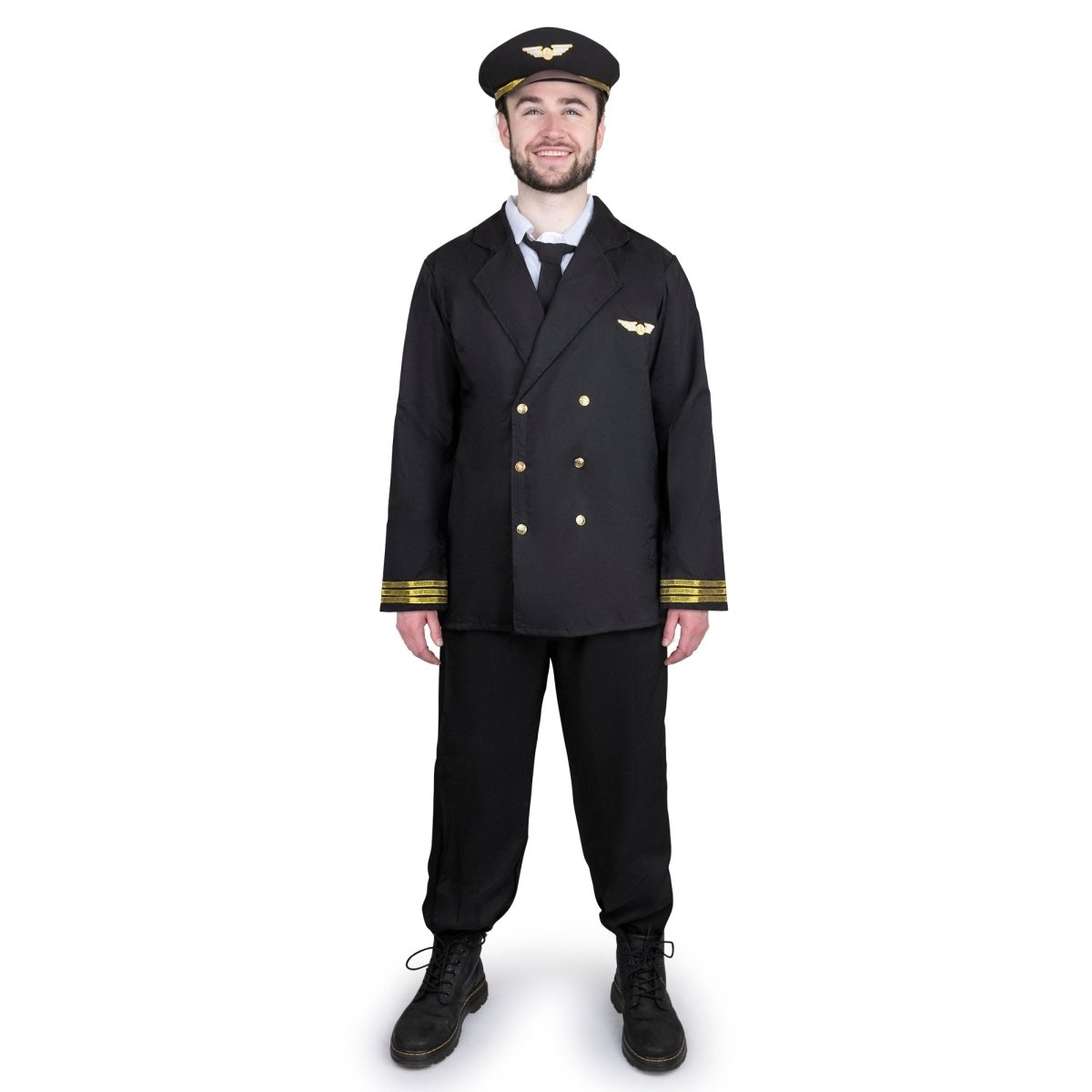  Dress Up America Pilot Costume - Adults by Dress Up America - Large - Bonton