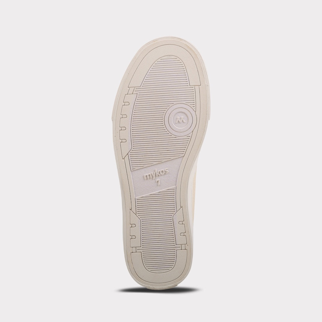  Mykos Piper Women's Slip-on Shoe - Cream - Bonton