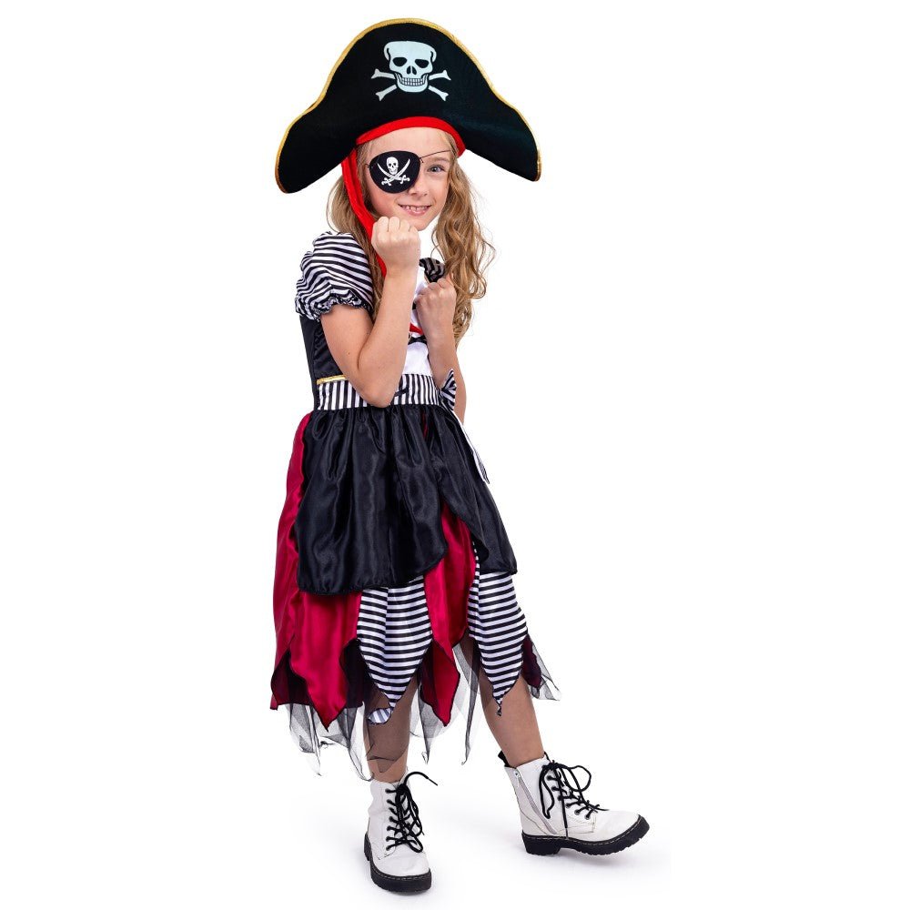  Dress Up America Pirate Costume - Kids by Dress Up America - Large (12-14) - Bonton