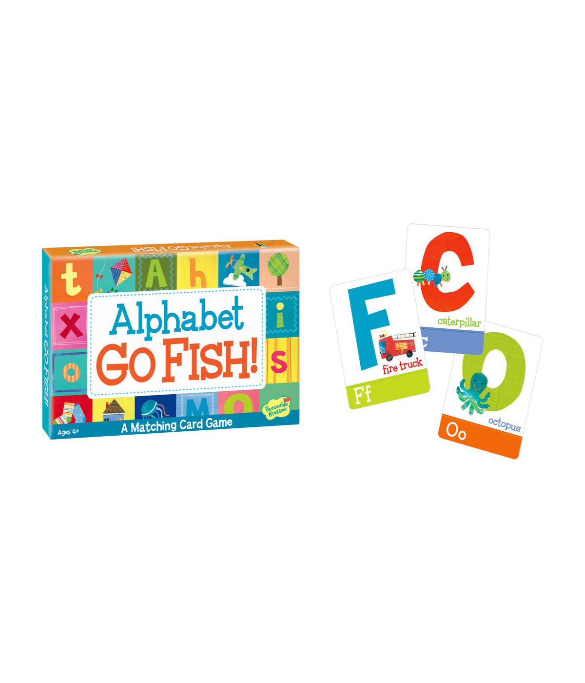  Alphabet Go Fish! Card Game Multi - Multi - Bonton