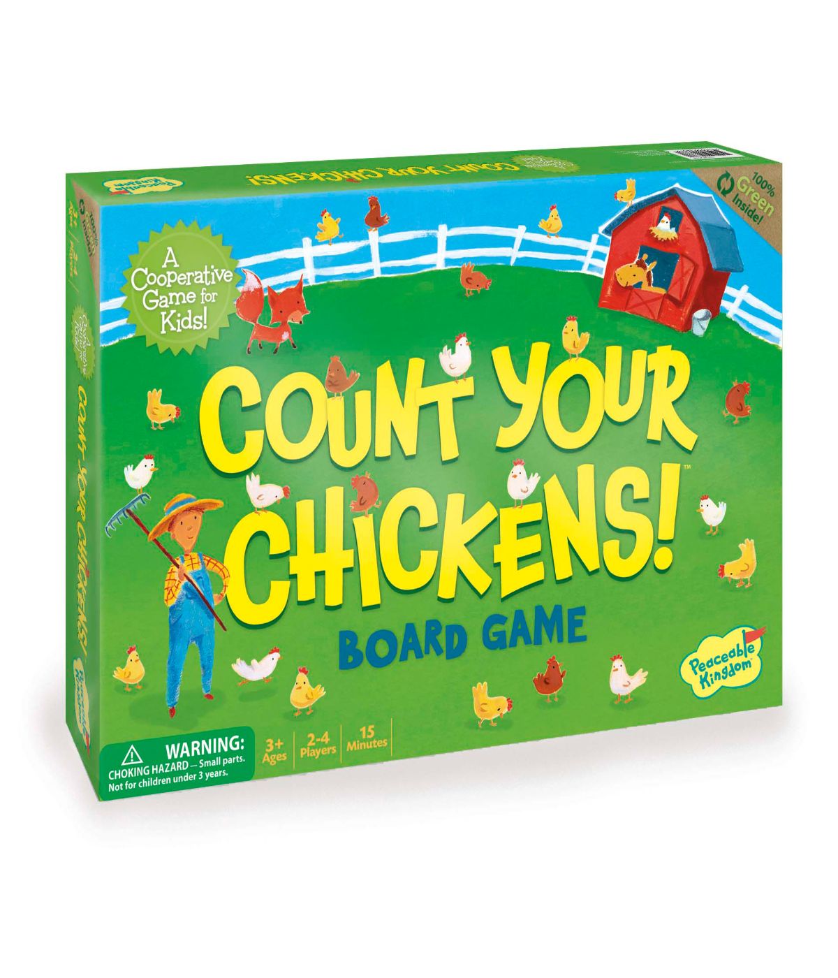  Count Your Chickens Cooperative Board Game Multi - Multi - Bonton