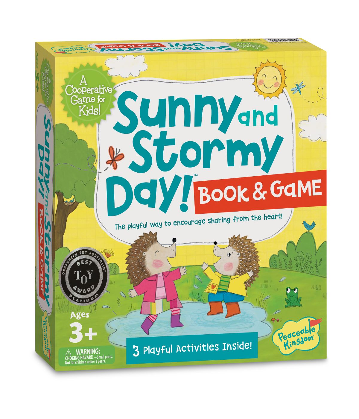  Sunny and Stormy Day! Book & Game Multi - Multi - Bonton