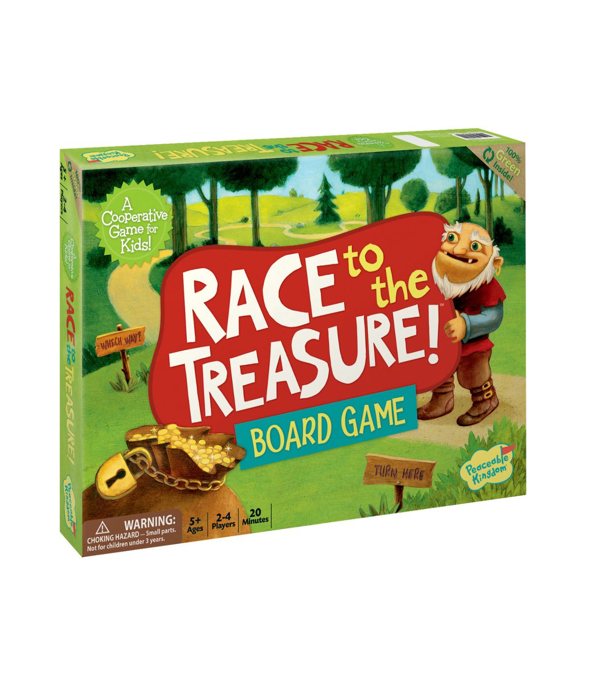  Race to the Treasure Cooperative Board Game Multi - Multi - Bonton