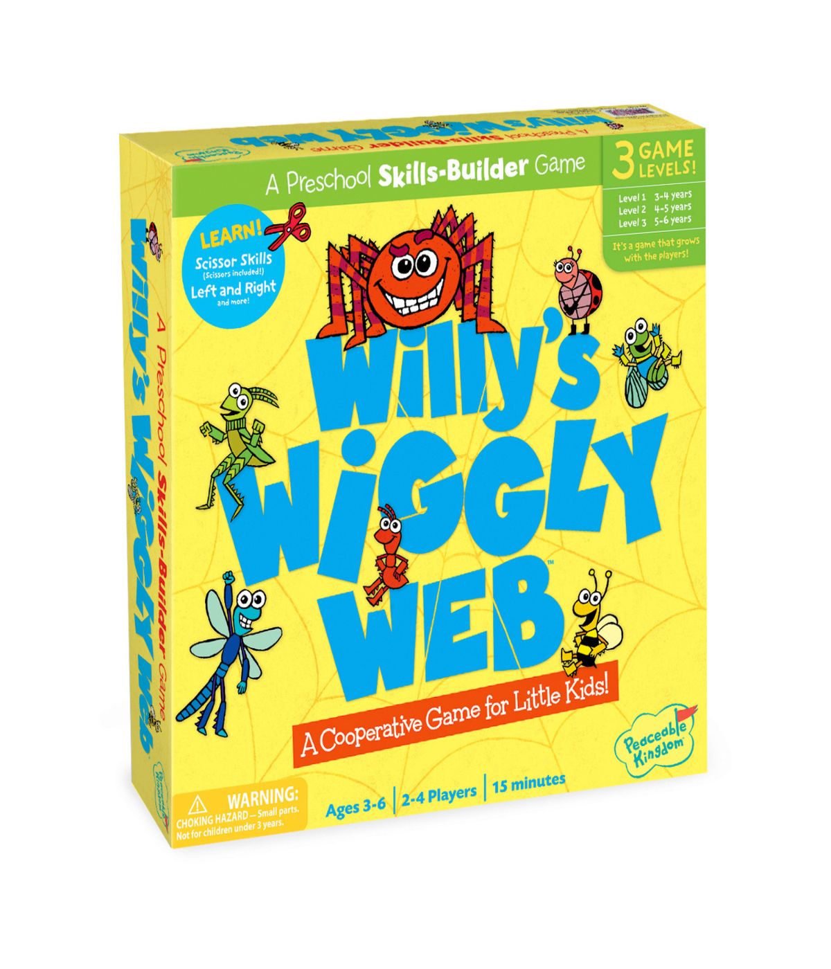 Willy's Wiggly Web - A Wiggly Wobbly Cutting Game Multi