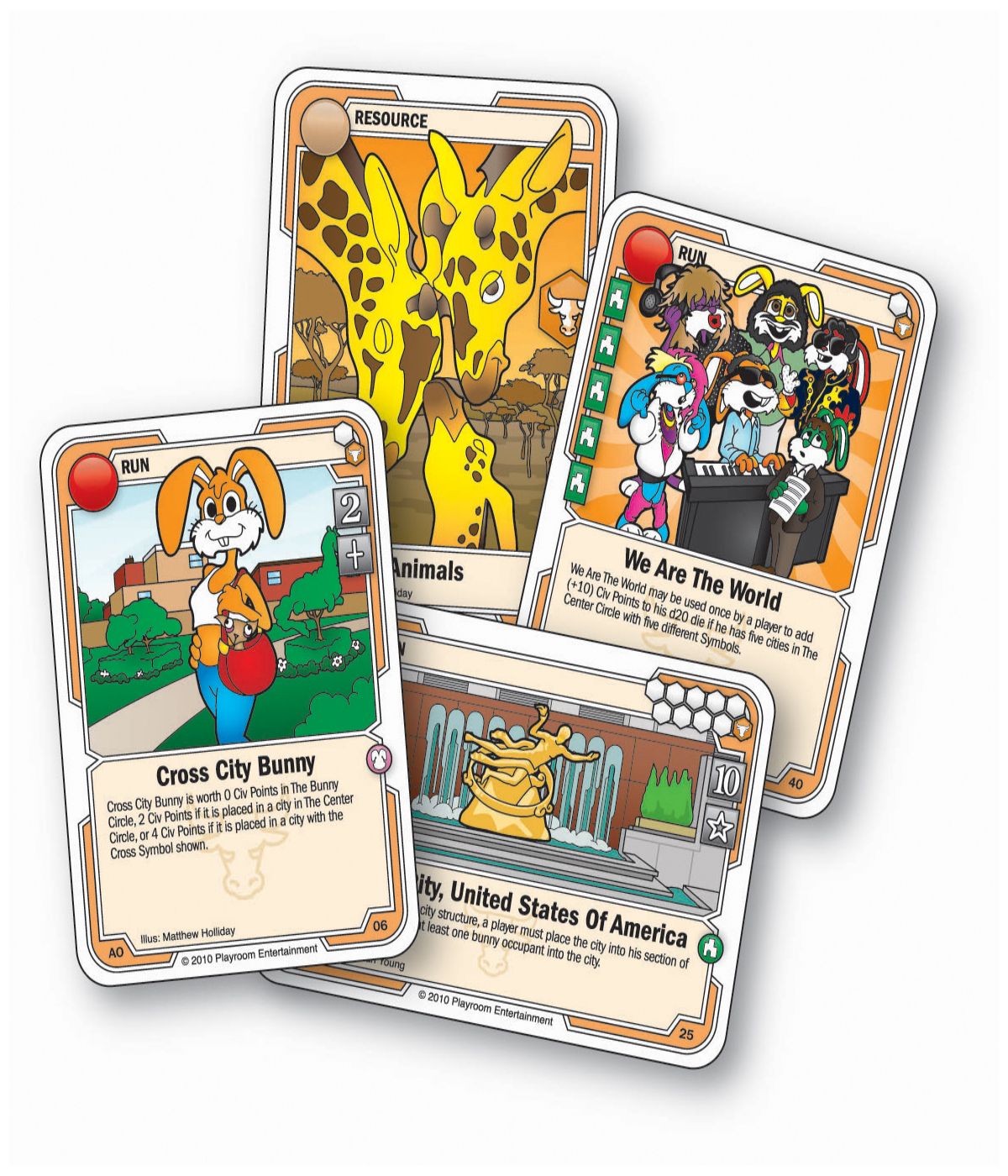  Killer Bunnies Odyssey Animals Starter Deck Multi - Multi - Bonton