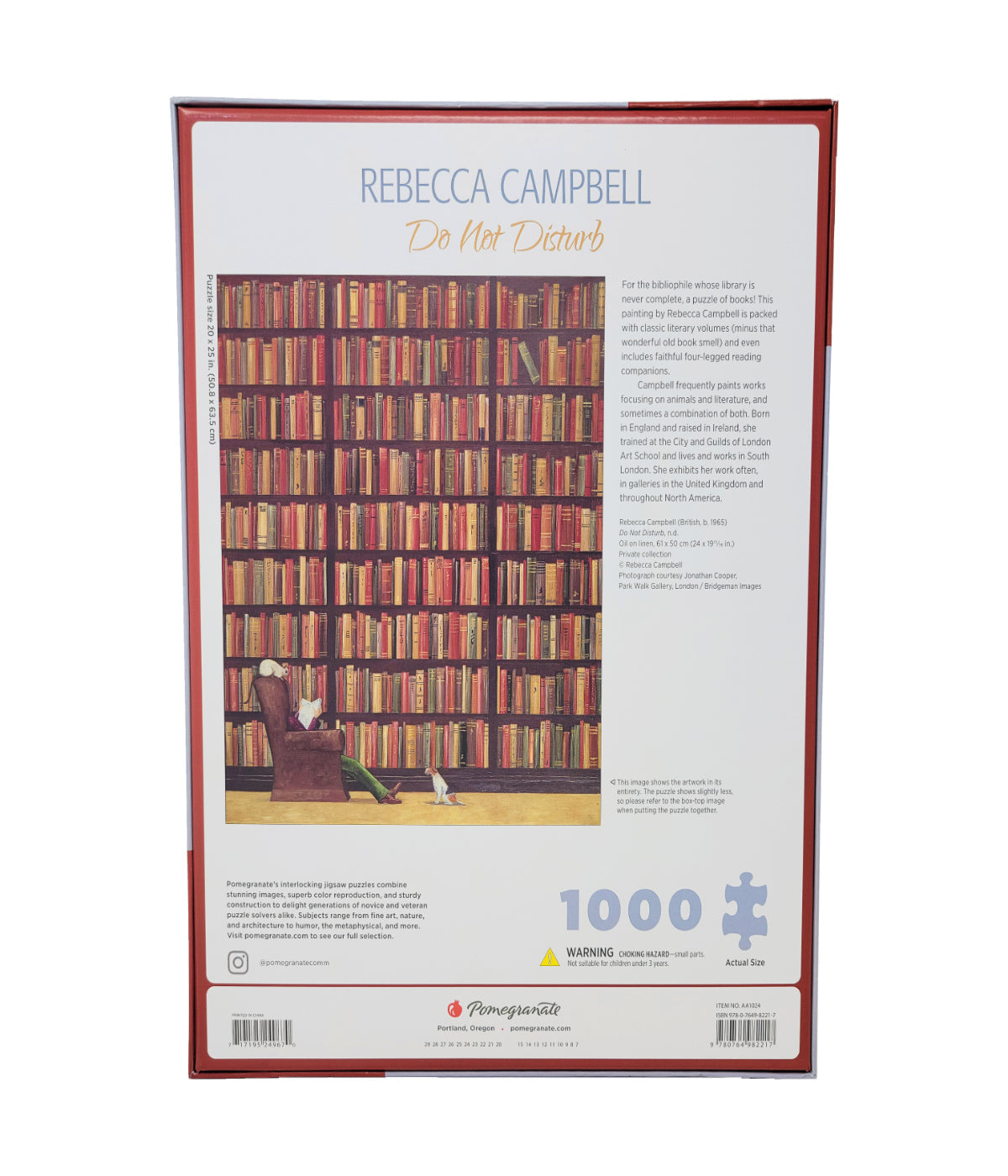  Rebecca Campbell - Do Not Disturb Puzzle: 1000 Pcs Multi - Multi - Bonton