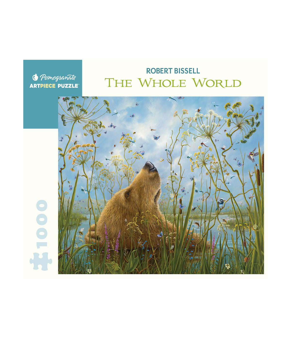  Robert Bissell - The Whole World Puzzle: 1000 Pcs Multi - Multi - Bonton