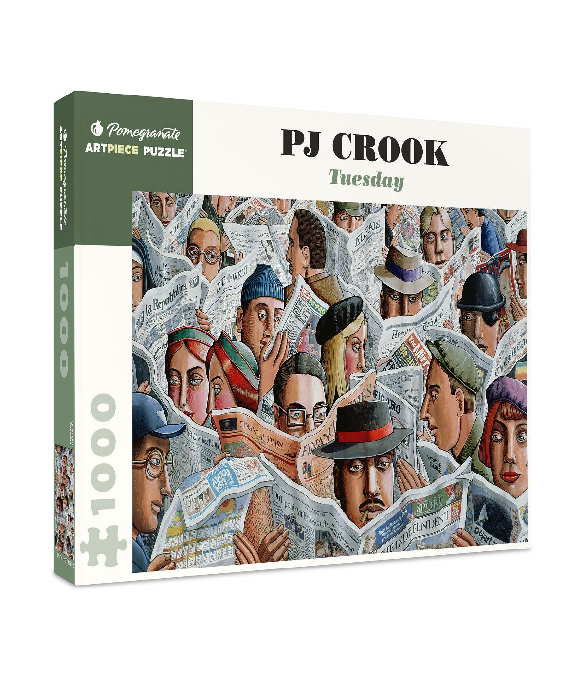  PJ Crook - Tuesday Puzzle: 1000 Pcs Multi - Multi - Bonton