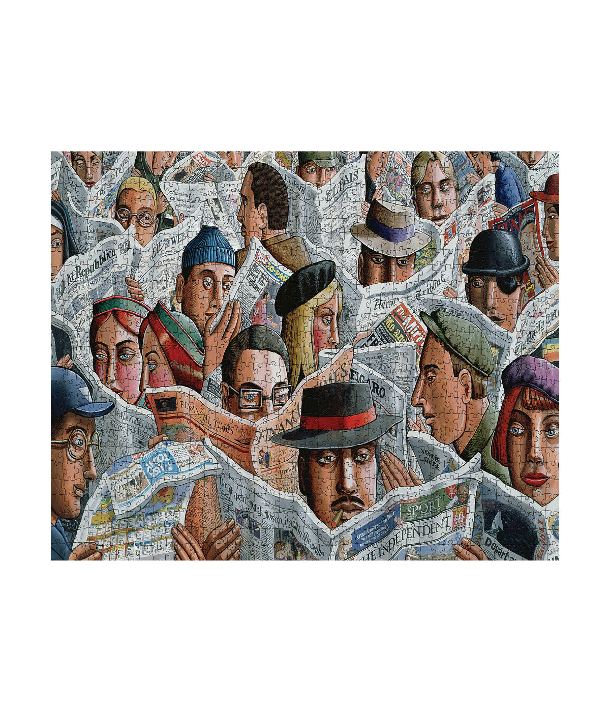  PJ Crook - Tuesday Puzzle: 1000 Pcs Multi - Multi - Bonton