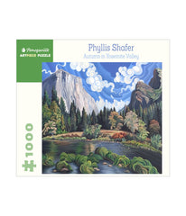 Phyllis Shafer - Autumn in Yosemite Valley Puzzle: 1000 Pcs Multi