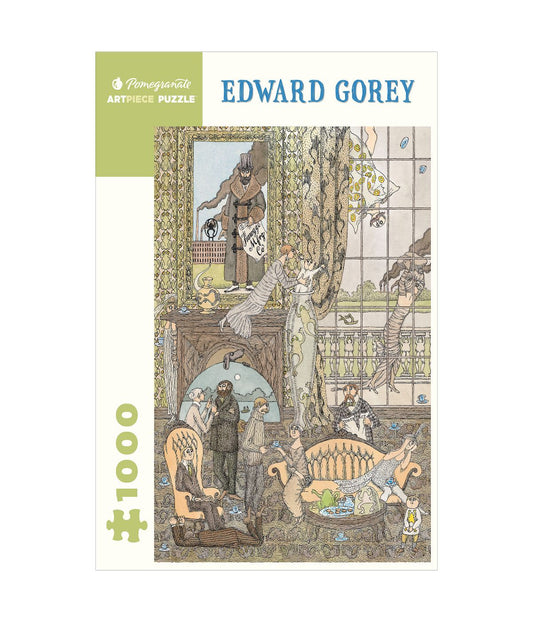 Edward Gorey - Frawgge Manufacturing Co. Puzzle: 1000 Pcs Multi