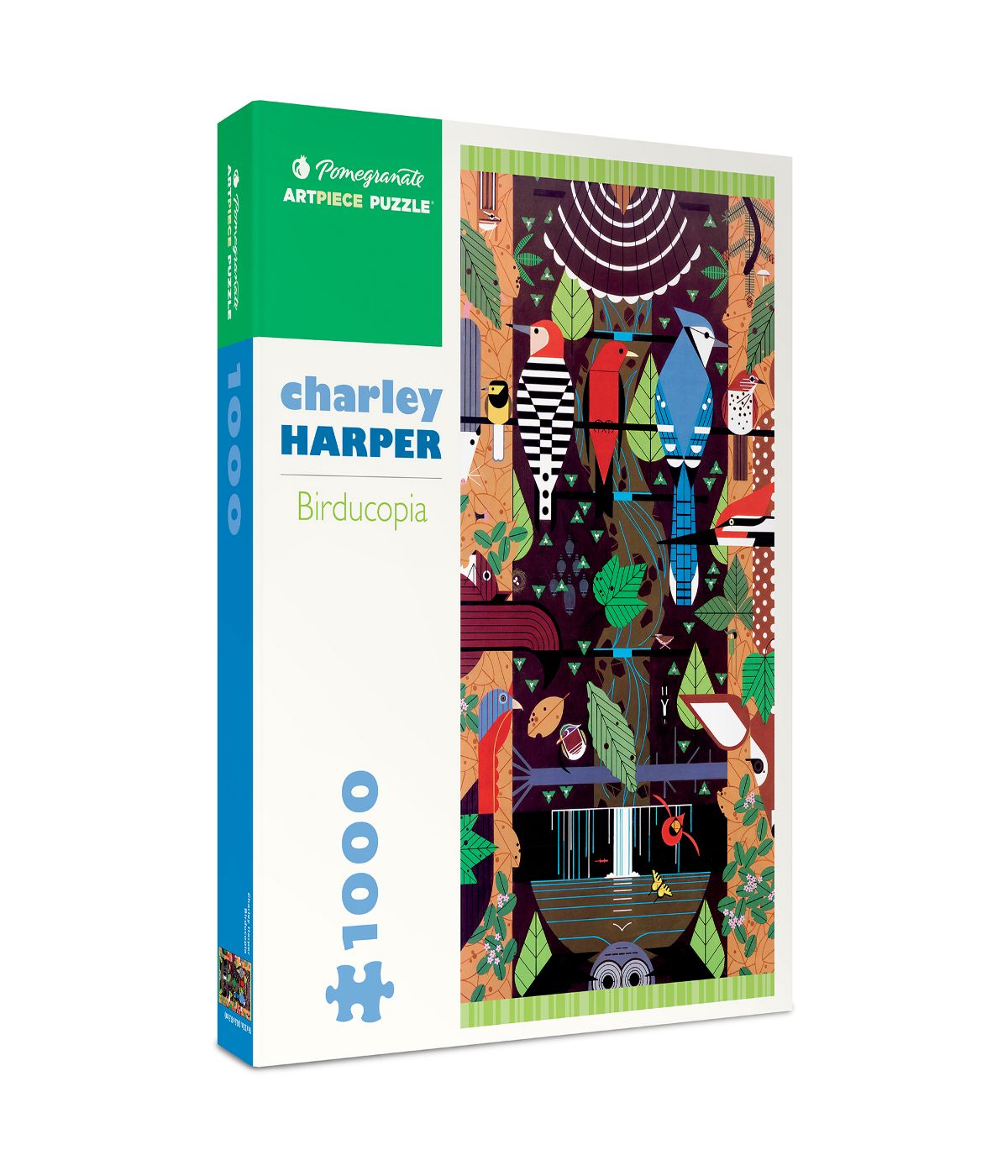  Charley Harper - Birducopia Puzzle: 1000 Pcs Multi - Multi - Bonton